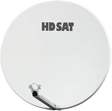 HDSAT Parabole Satellite Fibre Composite Blanche 75cm + Brides INOX Anti Corrosion Fiche Technique et Prix au Maroc