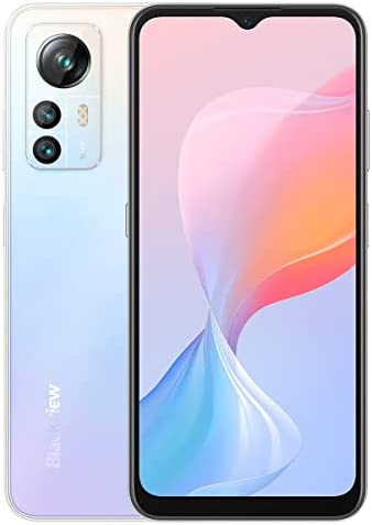 Blackview A85 Téléphone Portable Débloqué, Caméra 50MP, 8Go+128Go, 6.5’’ HD + 90Hz Ecran, Charge Rapide 18W, Dual SIM Android 12 Smartphone, Emplacement pour 3 Cartes, Empreinte Digitale NFC Blanche Fiche Technique et Prix au Maroc