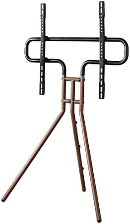 Hama Support TV en Forme de chevalet (trépied TV Stable pour téléviseur 37"-75"/94-191 cm, Support TV réglable en Hauteur comme chevalet TV Compact, Support de Sol Compatible VESA Aspect Bois), Noyer Fiche Technique et Prix au Maroc