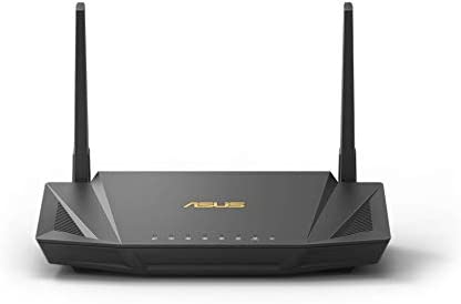 ASUS RT-AX56U - Routeur Wi-Fi 6 AX1800 - Double bande - OFDMA - MU-MIMO - Sécurité AiProtection Pro à vie par TrendMicro - Dual WAN - Support 3G/4G - Technologie AiMesh Noir Fiche Technique et Prix au Maroc