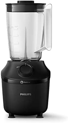 Philips Blender, 450 Watts, Technologie Problend, Réservoir En Plastique De 1,9 Litre, Avec Gourde, Noir, HR2041/41 Fiche Technique et Prix au Maroc