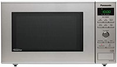 Panasonic NN-SD27HSUPG | Four Micro-ondes Solo, 23 L, Technologie Inverter, Micro-ondes 1000 W, Plateau tournant 28,5 cm, Intérieur acrylique, Décongélation Turbo, Inox – Version FR Fiche Technique et Prix au Maroc