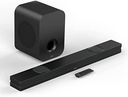 Barre de Son TV 150W avec Subwoofer, Bluetooth 5.0, Télécommande Son Surround 3D, Bluetooth 5.0, HDMI (Arc), Entrée Optique Fiche Technique et Prix au Maroc