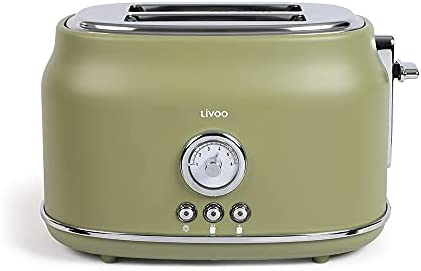 LIVOO DOD181W Grille-Pain, 810W Vert Fiche Technique et Prix au Maroc