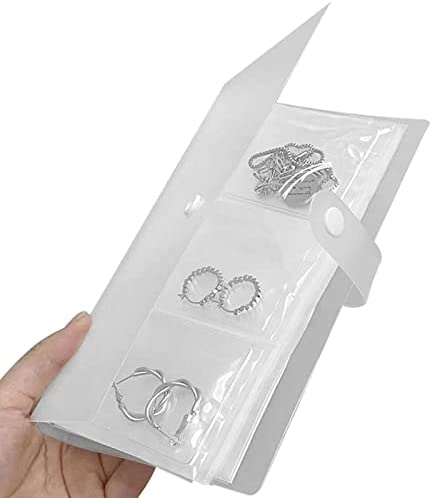 Album de Rangement pour Bijoux - Livre de Rangement pour Bijoux antirouille avec grilles | Livre de Rangement Transparent pour conteneurs de Bijoux pour Femmes, Filles Generic Fiche Technique et Prix au Maroc