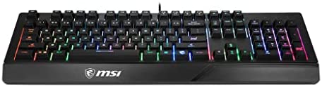 MSI Vigor GK20 FR Clavier Méca-membrane Noir Fiche Technique et Prix au Maroc