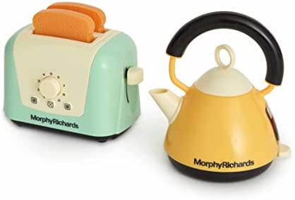 Casdon Morphy Richards Grille-Pain Toaster et Bouilloire interactifs pour Enfants à partir de 3 Ans | Ressemble à Un Vrai Plaisir sans Fin, 65150, Bleu Sarcelle et Jaune Fiche Technique et Prix au Maroc