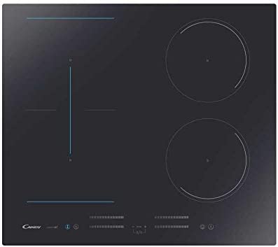 Candy CMCJ644TPWIFI Plaque de cuisson à induction, Wi-Fi 4 feux, vitrocéramique, à encastrer, Flex Zone, Touch, avec limiteur de puissance, verrouillage de sécurité enfant, 59 x 52 x 52 cm, noir Fiche Technique et Prix au Maroc