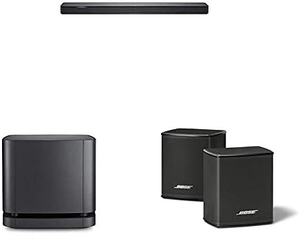 Bose Soundbar 500 Barre de son avec Alexa d’Amazon intégrée - Noir+ Module de basses 500 Noir + Enceintes Noir Fiche Technique et Prix au Maroc