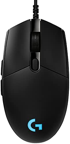Logitech G PRO Souris Gamer Filaire, Capteur Gaming HERO 25K, 25 600 PPP, RVB, Ultra-Léger, 6 Boutons Programmables, Mémoire Intégrée, Compatible avec PC/Mac - Noire Fiche Technique et Prix au Maroc