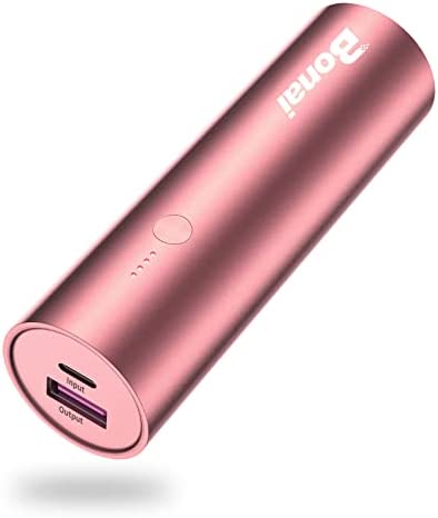 BONAI Batterie Externe Portable 5800mAh Mini Chargeur Haute Vitesse Power Bank pour Smartphones iPhone X/6/7/8plus iPad Samsung Galaxy S8/9/Note9 Huawei Sony et Tablettes Ultra-léger Fiche Technique et Prix au Maroc