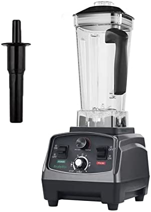 RENOA Blender Personnel Compact de comptoir 2200W Timer de qualité Commerciale Lourde mélangeur mélangeur Juicer Fruit Food Prowector Smoothies BPA Jar 2L Gratuit Fiche Technique et Prix au Maroc
