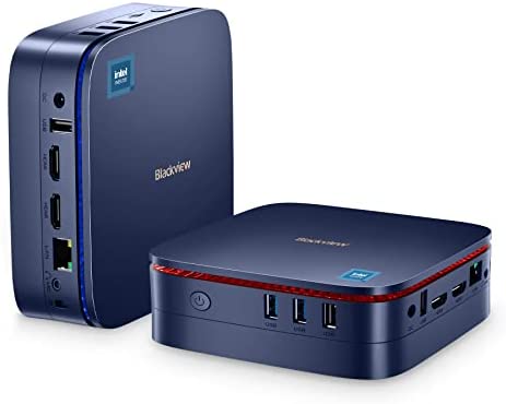 Blackview Mini PC Windows 11 Pro, 8Go RAM+256Go M.2 SSD Mini Ordinateur de Bureau Intel 11ème Génération N5095, Wi-FI Double Bande, BT 4.2, HDMI 2.0, 4K UHD Fiche Technique et Prix au Maroc