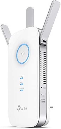 TP-Link Répéteur WiFi(RE450), Amplificateur WiFi AC1750, WiFi Extender, WiFi Booster, 1 Port Ethernet, couvre jusqu'à 140㎡, Compatible avec toutes les box internet Fiche Technique et Prix au Maroc