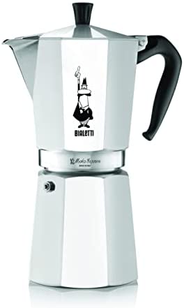 Bialetti - Moka Express: La Cafetière Expresso Iconique, Le Vrai Café Italien, Cafetière Moka 12 Tasses (600 Ml), Aluminium, Argenté - Pas pour l'induction Fiche Technique et Prix au Maroc