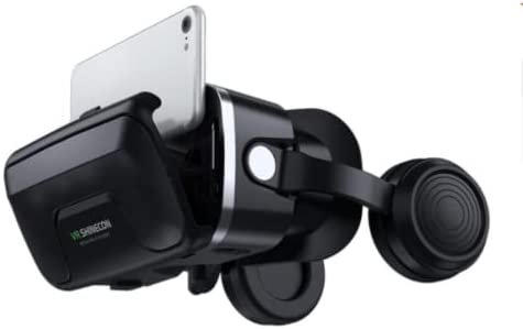 GLRTORE VR Lunettes avec de Réalité Virtuelle, 3D Protection des Yeux HD Jeux Vidéo Lunettes,Objectif Réglable VR Casque Compatible avec Les Téléphones 5-7 Pouces Fiche Technique et Prix au Maroc