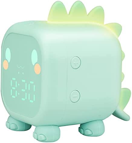 Potuopy Réveil Enfants Numérique, Dinosaures Reveil Garçons et Filles Réveil avec Lumière Snooze Alarme Compte à Rebours Volume Réglable Réveil Enfant (Vert) Fiche Technique et Prix au Maroc