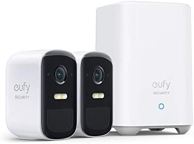 eufy Security Cam 2C Pro Caméra de Surveillance WiFi Extérieure Sécurité Domestique sans Fil, Autonomie 180j, HomeKit, Résolution 2K, Étanchiété IP67, Vision Nocturne, 2 cams, sans Frais mensuel Fiche Technique et Prix au Maroc