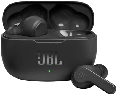 JBL Wave 200TWS – Écouteurs intra-auriculaires véritablement sans fil - Avec technologie Bluetooth et assistant vocal – Autonomie jusqu'à 25 hrs – Étui de recharge inclus - Noir Fiche Technique et Prix au Maroc
