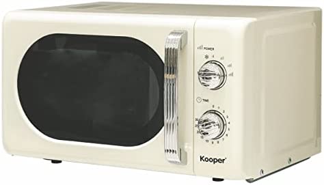 KOOPER Vintage Four à micro-ondes, 20 l 700 W, blanc (5901163) Fiche Technique et Prix au Maroc