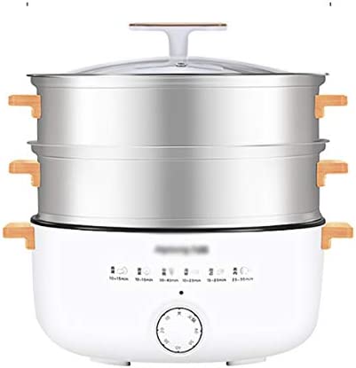 REJOON 12L Cuiseur Vapeur Électrique Multifonctionnel Ménage Cuiseur Vapeur Électrique Réchauffeur De Nourriture Cuiseur Vapeur Électrique Fiche Technique et Prix au Maroc