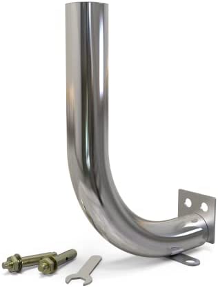 Lintratek antenne Extérieure Poteau de Montage Universel 25cm Support de Montage sur Poteau Antenne Extérieure Maison Mât pour Antenne Amplificateur de Signal Cellulaire/Antenne TV Fiche Technique et Prix au Maroc