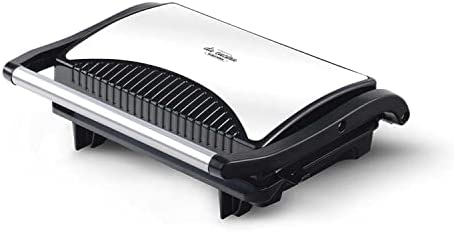 Kalorik TKG SWP 1050 W Barbecue de contact et panini avec grandes plaques et poignées Cool Touch 700 W Blanc/noir Fiche Technique et Prix au Maroc