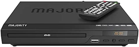 Lecteur DVD Majoritaire pour TV | Lecteur DVD Multi-régions HD 1080P | Connexion TV par câble HDMI ou RCA AV | Lecture MP3 et CD USB I Conception Mince I Commandes faciles Lecteur DVD télécommandé Fiche Technique et Prix au Maroc