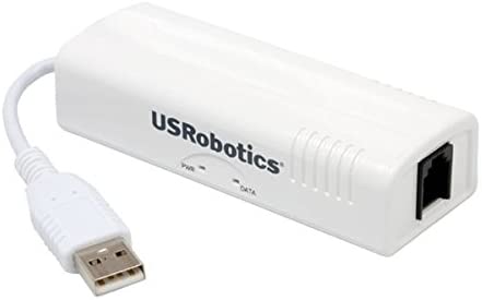 USRobotics 56K USB Faxmodem USR5637 Fax / modem externe USB 56 Kbits/s V.90, V.92 Fiche Technique et Prix au Maroc