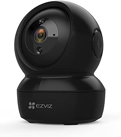 EZVIZ C6N Caméra Surveillance WiFi Intérieure 1080p, Caméra Bébé Pan/Tilt à 360°, WiFi 2.4Ghz, Vision Nocturne Intelligente avec Smart IR, Détection de Movement et Suivi Auto, Audio Bidirectionnel Fiche Technique et Prix au Maroc