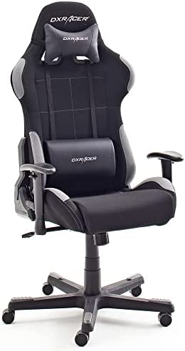 Robas Lund DX Racer 5 Chaise Gaming l'original OH/FD01/NG, Bureau Fauteuil avec mécanisme basculant Chaise Gaming Chaise tournable Chaise PC, Fauteuil ergonomique, noir-gris Fiche Technique et Prix au Maroc