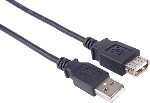 PremiumCord Rallonge USB 2.0, Câble de Données Jusqu'à 480 Mbit/S, Câble de Charge, USB 2.0 Type A Femelle vers Mâle, 4 Broches, 2 Blindages, Couleur Noir, Longueur 1 m Fiche Technique et Prix au Maroc