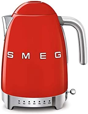 Smeg bouilloire électriques KLF04RDEU rouge taille unique Fiche Technique et Prix au Maroc