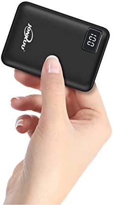 Batterie Externe 10000mAh Mini Ultra Compact Power Bank 2 USB Ports de 2.4A Charge Rapide et Ecran LCD Batterie de Secours Chargeur Portable Universel pour iPhone x 6 6s 7 8 iPad Huawei Samsung (Noir) Fiche Technique et Prix au Maroc