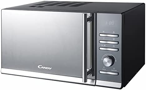 Candy CMGE23BS Micro-ondes avec grill, 23 litres, Noir inoxydable Fiche Technique et Prix au Maroc