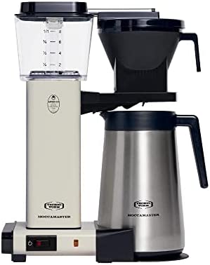 Moccamaster KBGT, Cafetiere, Thermos, Cafetiere Filtre, Cafetières, Blanc Cassé, 1.25L Fiche Technique et Prix au Maroc