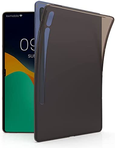 kwmobile Étui pour Tablette Compatible avec Samsung Galaxy Tab S8 Ultra - Coque en TPU - Protection pour Tablette Noir-Transparent Fiche Technique et Prix au Maroc