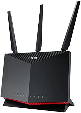 ASUS RT-AX86S - Routeur Gaming AX5700 Wi-Fi 6, Double bande, Mode Gaming Mobile, AiProtection Pro gratuit à vie, AiMesh, Port 2.5G, Port Gaming, Adaptive QoS, redirection de port, MU-MIMO et OFDMA Fiche Technique et Prix au Maroc