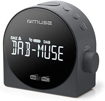 Muse M-185CDB Radio numérique Dab+ Dual Alarme Radio-réveil Noir Fiche Technique et Prix au Maroc