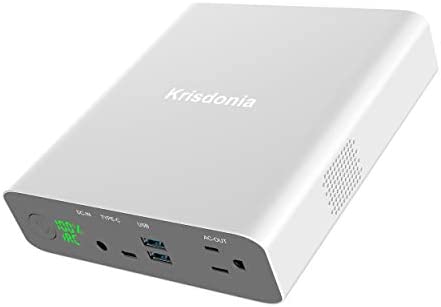 Krisdonia AC Power Bank Chargeur Portable pour Ordinateur Portable 27000mAh 130W Batterie Externe pour MacBook, Ordinateur Portable et Plus Fiche Technique et Prix au Maroc