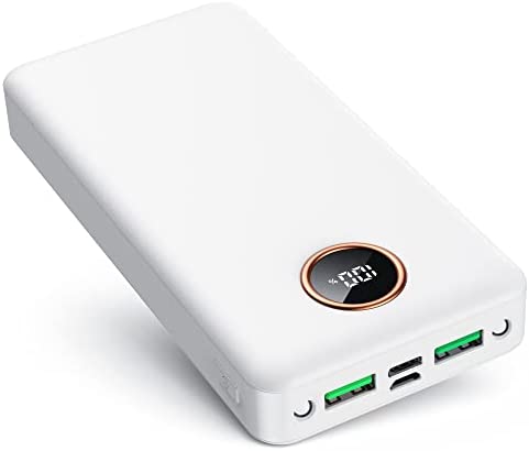 Batterie Externe 26800mAh,22,5 W Power Bank Chargeur Portable avec 3 Sorties et 2 Entrées Chargement Simultané Batterie de Secours avec Lampe de Poche pour Tous iPhone Samsung Sony Tablettes Fiche Technique et Prix au Maroc