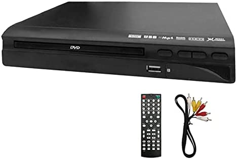 ZXNQ Lecteur DVD Ultra HD 1080P pour la Maison, avec Port USB/Sortie AV/Correction d'erreur Intelligente/télécommande Fiche Technique et Prix au Maroc