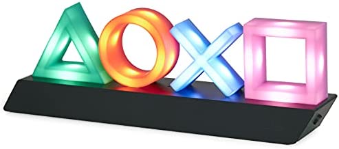 Paladone Playstation Lumières Icones à 3 Modes - Réagit à la Musique, Lumière pour Pièce de Jeu Fiche Technique et Prix au Maroc