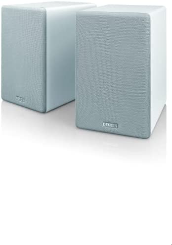Denon SCN10WTEM Enceintes HiFi bidirectionnelles pour système de son TV 2 x 65 W Compatible avec récepteurs et amplificateurs Design élégant Blanc Fiche Technique et Prix au Maroc