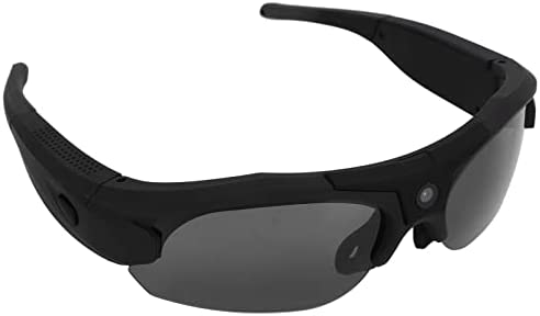 Lunettes de Soleil avec Caméra WiFi pour Homme et Femme, Lunettes de Soleil Vidéo Numériques HD 1080p avec Lentilles Polarisées, Film Mains Libres pour Le Cyclisme, la Conduite, la(Le Noir) Fiche Technique et Prix au Maroc