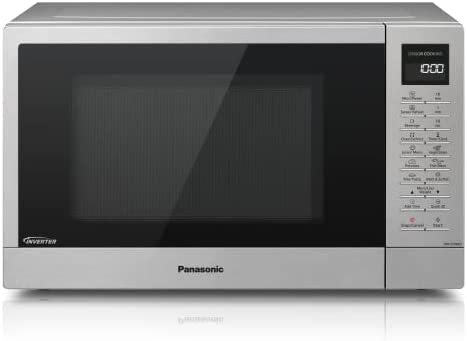 Panasonic – Four à micro-ondes combiné avec plateau tournant, 25 programmes et un menu enfants, 1 000 W, 32 L, argent - NN-ST48KSBPQ Fiche Technique et Prix au Maroc