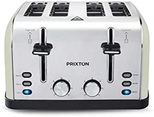 Grille-pain Bianca avec 2 fentes pour 4 tranches de pain - Puissance 1500 W - 7 niveaux de grillage - Écran LCD - Conçu en acier inoxydable Fiche Technique et Prix au Maroc