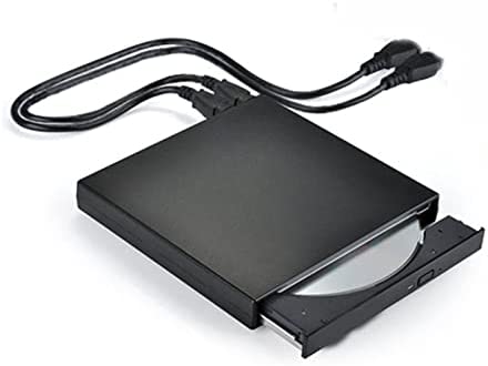 Lecteur DVD Portable DVD ROM Lecteur Optique Externe USB 2.0 CD/DVD-ROM Soutien CD Enregistreur de Lecteur Mince du Joueur brûlant Portable Lecteur DVD Portable pour Voiture (Color : Zwart) Fiche Technique et Prix au Maroc