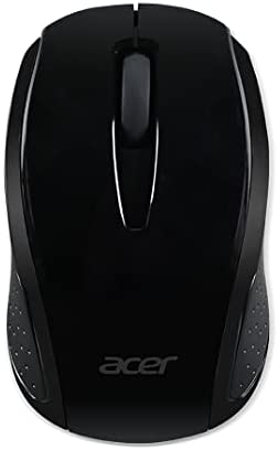 Acer Wireless Mouse, Souris Sans Fil, 1600 DPI, 3 Boutons, Sans Fil 2.4 GHz jusqu’à 10 Mètres, Défilement Silencieux, Design Confortable, Autonomie Longue, Noir Fiche Technique et Prix au Maroc