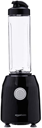 Amazon Basics Blender pour smoothies Blend & Go, 600 ml, 600 W - Noir Fiche Technique et Prix au Maroc